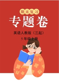 英语人教版（三起）5年级上册期末复习专题卷02句子