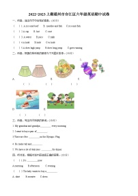 2022-2023学年福建省福州市台江区闽教版六年级上册期中英语试卷（解析版）