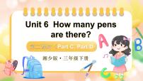 湘少版三年级下册Unit 6 How many pens are there?教课内容课件ppt