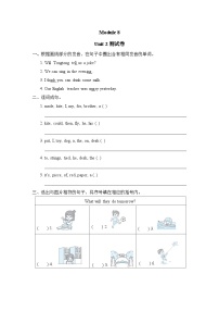 小学英语外研版 (三年级起点)五年级下册Unit 2 I made a kite.当堂达标检测题