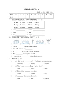 期末（试题） 人教PEP版英语六年级下册