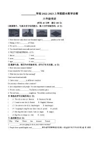 2022-2023学年辽宁省沈阳市苏家屯区牛津上海版（三起）六年级上册期末教学诊断英语试卷(无答案)