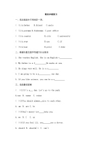 期末冲刺复习（试题）人教PEP版英语六年级上册