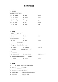 期末高频预测题（试题）外研版（三起）英语六年级上册