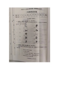 河南省安阳市内黄县2023-2024学年三年级上学期1月期末英语试题