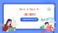 小学人教版 (PEP)Unit 4 At the farm Part A精品ppt课件