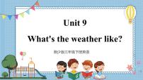 小学英语湘少版三年级下册Unit 9 What's the weather like?集体备课课件ppt