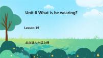 北京版六年级上册Lesson 19教学课件ppt