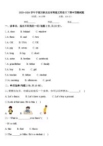 2023-2024学年宁夏回族吴忠市利通区英语三下期中预测试题含答案