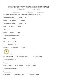 2024届广东省陆丰市“三甲”地区英语三年级第二学期期中经典试题含答案