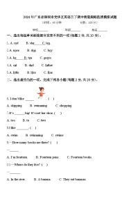 2024年广东省深圳市龙华区英语三下期中质量跟踪监视模拟试题含答案