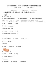 吉林省四平市梨树县2024年三年级英语第二学期期中联考模拟试题含答案