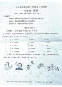 广西钦州市钦北区2022-2023学年六年级下学期期末英语试题