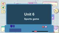 辽师大版（三起）Unit 6 Sports games课文配套ppt课件