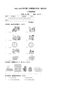 2022-2023学年山东省淄博市桓台县鲁科版（五四学制）（三起）三年级下册期末英语试卷