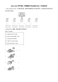 2022-2023学年山东省淄博市淄川区鲁科版（五四学制）（三起）三年级下册期末英语试卷（原卷+解析）