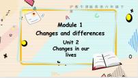 小学英语沪教牛津版(六三制三起)六年级下册Unit 2 Changes in our lives背景图课件ppt