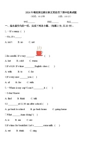 2024年梅里斯达斡尔族区英语四下期中经典试题含答案