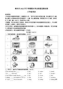 320，2023-2024学年湖南省郴州市湘少版（三起）六年级上册期末质量检测英语试卷（）