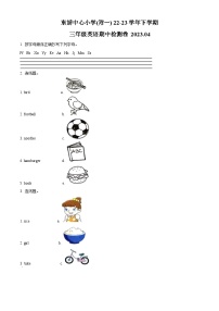 2022-2023学年福建省莆田市秀屿区东峤中心小学闽教版三年级下册期中质量检测英语试卷（原卷版+解析版）