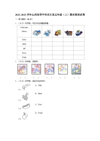 2022-2023学年山西省晋中市灵石县五年级（上）期末英语试卷