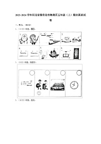 2023-2024学年河北省秦皇岛市海港区五年级（上）期末英语试卷