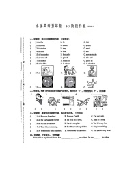 江苏省泰州市兴化市2023-2024学年五年级下学期期中英语试题