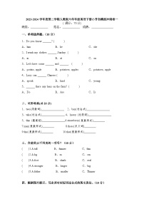 小升初模拟（试题）-2023-2024学年人教PEP版英语六年级下册(01)