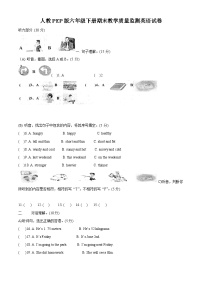 2022-2023学年广东省湛江市雷州市人教PEP版六年级下册期末教学质量监测英语试卷