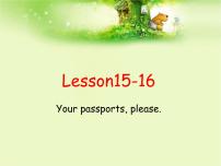 专题08 新概念英语成人版第一册：Lesson15-16 (讲义+视频+音频+练习）