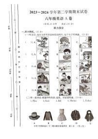 山东省聊城市莘县2023-2024学年六年级下学期期末英语试题
