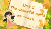 小学英语人教版PEP（2024）三年级上册Unit5 The colourful world说课课件ppt