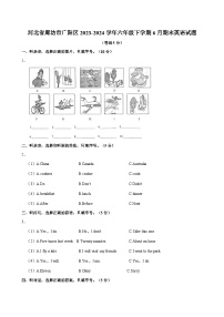 河北省廊坊市广阳区2023-2024学年六年级下学期6月期末英语试题