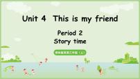 英语三年级上册Unit 4 This is my friend图文ppt课件