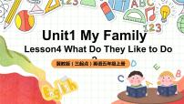 冀教版 (三年级起点)五年级上册Lesson 4 What Do They Like to Do?精品ppt课件