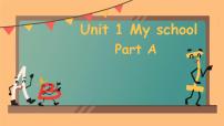 小学英语人教版 (PEP)四年级下册Unit 1 My school Part A图文课件ppt