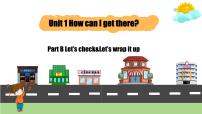 小学英语Unit 1 How can I get there? Part B教学ppt课件