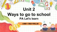 小学Unit 2 Ways to go to school Part A精品课件ppt