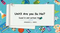 三年级上册Unit 3 Are you Su Hai?课堂教学ppt课件