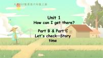 小学人教版 (PEP)Unit 1 How can I get there? Part B说课课件ppt