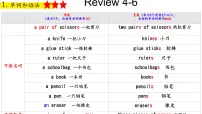 小学人教版 (新起点)Revision 2多媒体教学ppt课件
