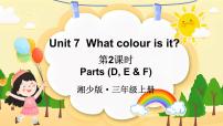 英语三年级上册（2024）Unit 7 What colour is it?课文ppt课件