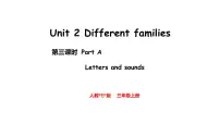 小学英语人教版PEP（2024）三年级上册（2024）Part A课前预习ppt课件