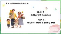 人教版PEP（2024）三年级上册（2024）Unit2 Different familiesPart C图文课件ppt