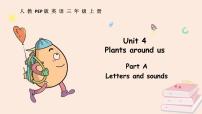 小学英语人教版PEP（2024）三年级上册（2024）Unit4 Plants around usPart A教案配套ppt课件