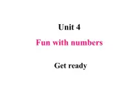 外研版（三起）2024三年级上册（2024）Unit 4 Fun with numbers授课ppt课件