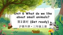 小学Unit 6 What do we like about small animals?教学演示ppt课件