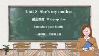 小学英语译林版（三起）（2024）三年级上册（2024）Unit 5 She's my mother说课ppt课件