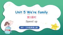 外研版（三起）2024三年级上册（2024）Unit 5 We're family课文课件ppt