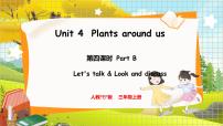 三年级上册(2024)Unit4 Plants around usPart B授课ppt课件